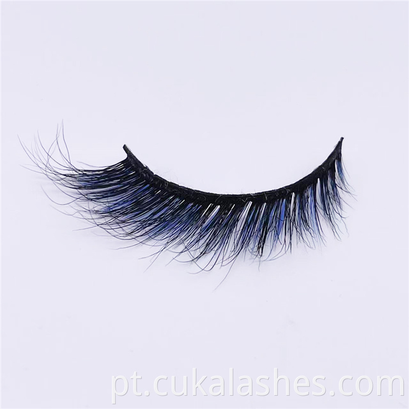 Color Cat Eye Mink Lashes